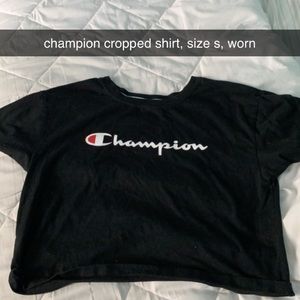 champion cropped shirt